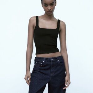 Black Zara Tank Top